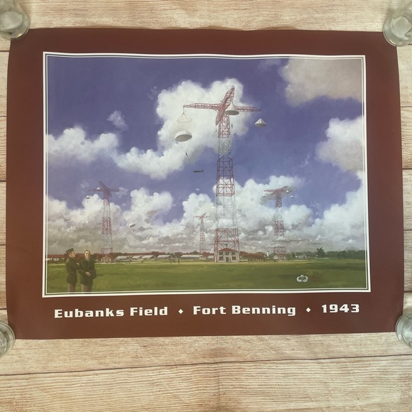 PICK ONE Fort Benning Military Poster Prints Landmarks Historic Moments 28”x22” - Picture 4 of 15